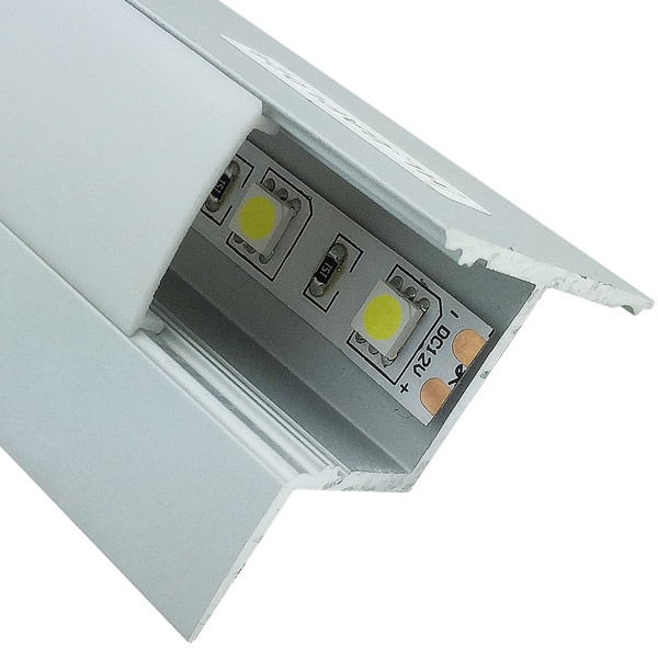 Aluminum Ceiling LED Diffuser For 15mm Dual Row LED Strip Aluminum Ceiling LED Diffuser For 15mm Dual Row LED Strip